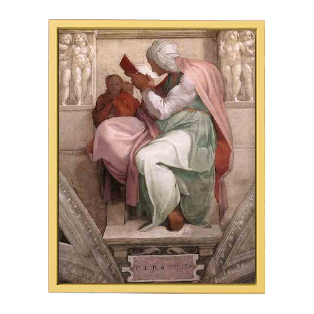 The Persian Sibyl 1511 By Michelangelo Buonarroti