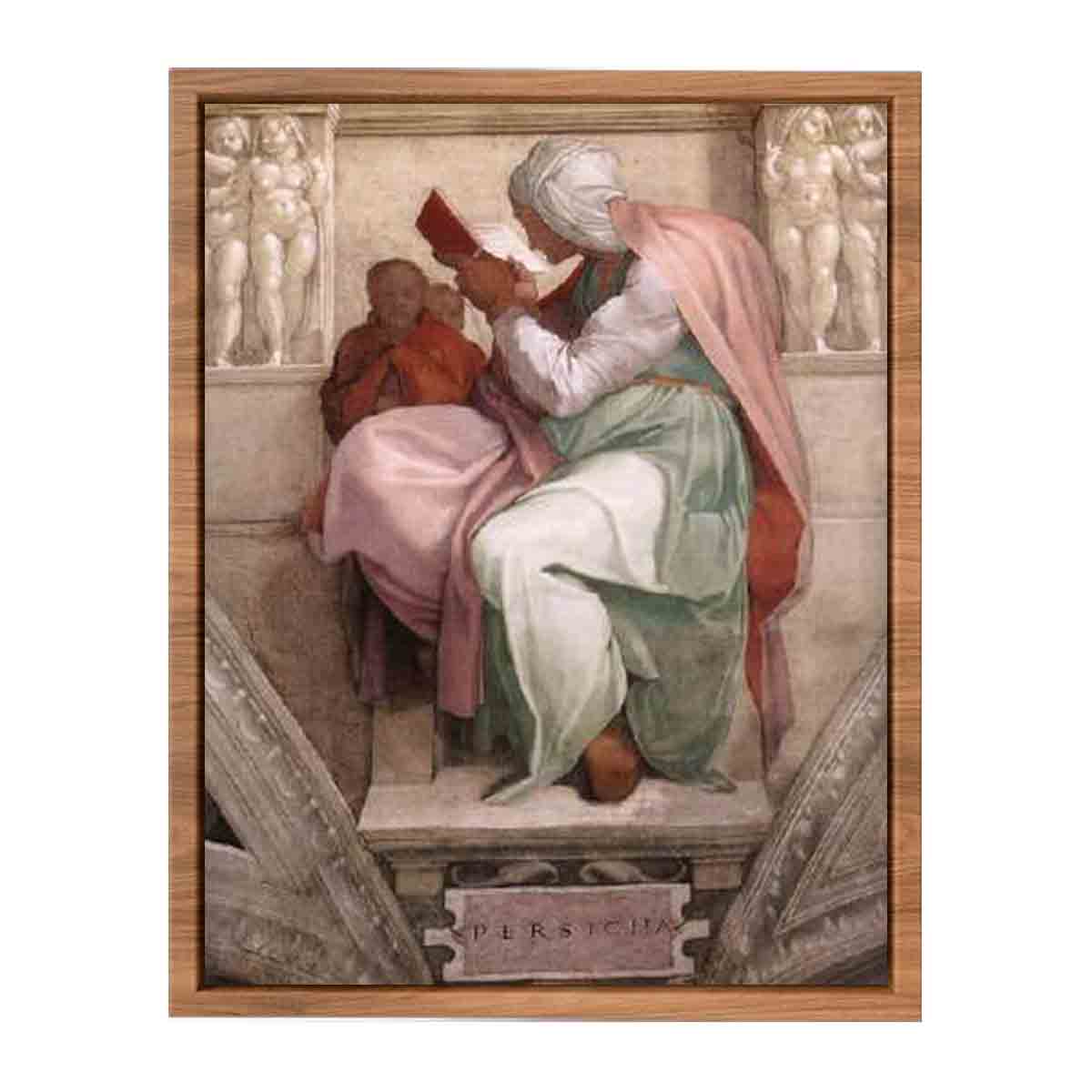 The Persian Sibyl 1511 By Michelangelo Buonarroti