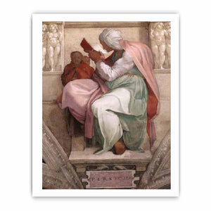 The Persian Sibyl 1511 By Michelangelo Buonarroti