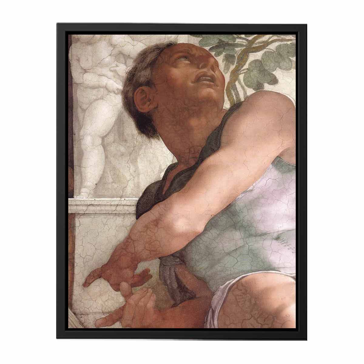 Jonah (detail) By Michelangelo Buonarroti