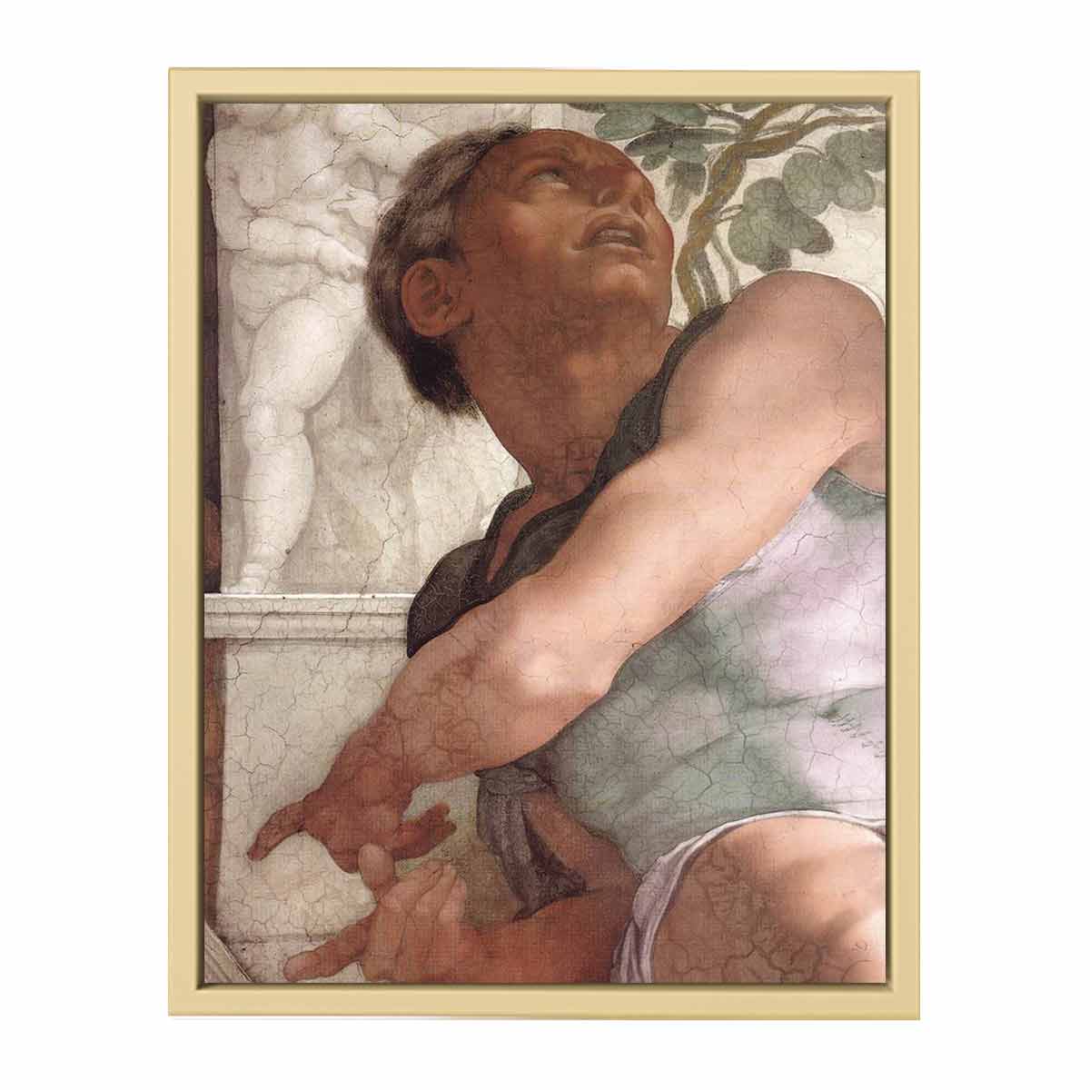Jonah (detail) By Michelangelo Buonarroti