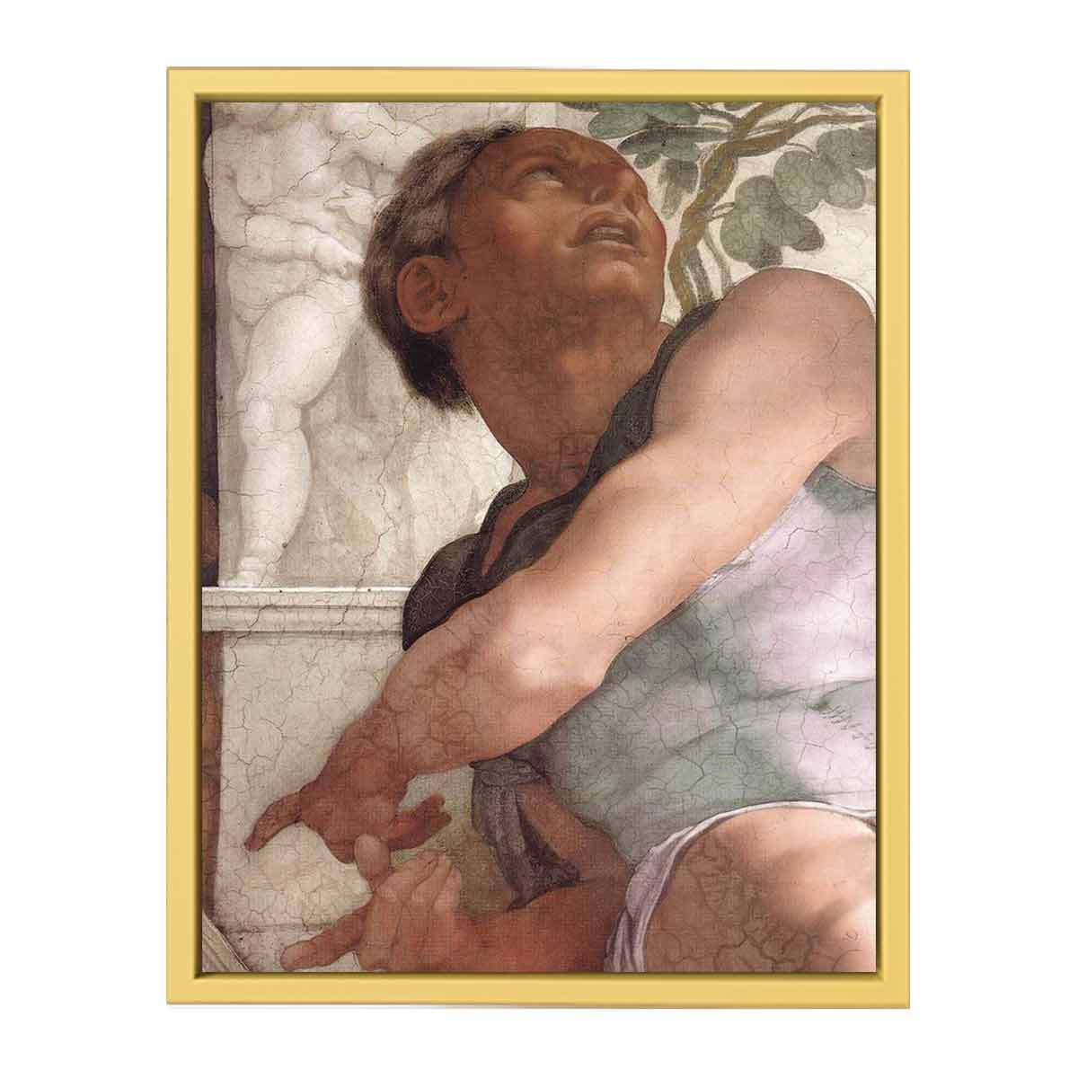 Jonah (detail) By Michelangelo Buonarroti