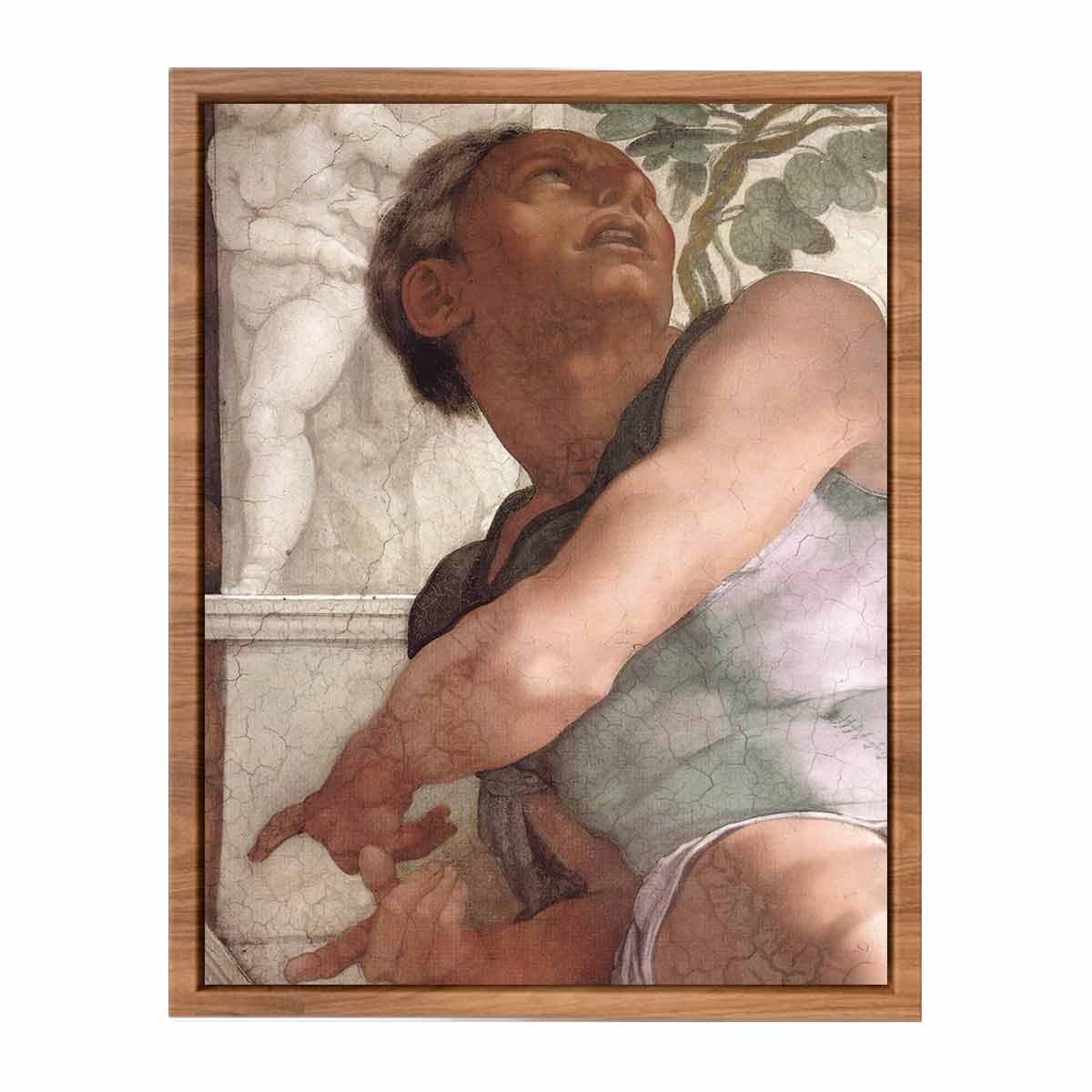 Jonah (detail) By Michelangelo Buonarroti