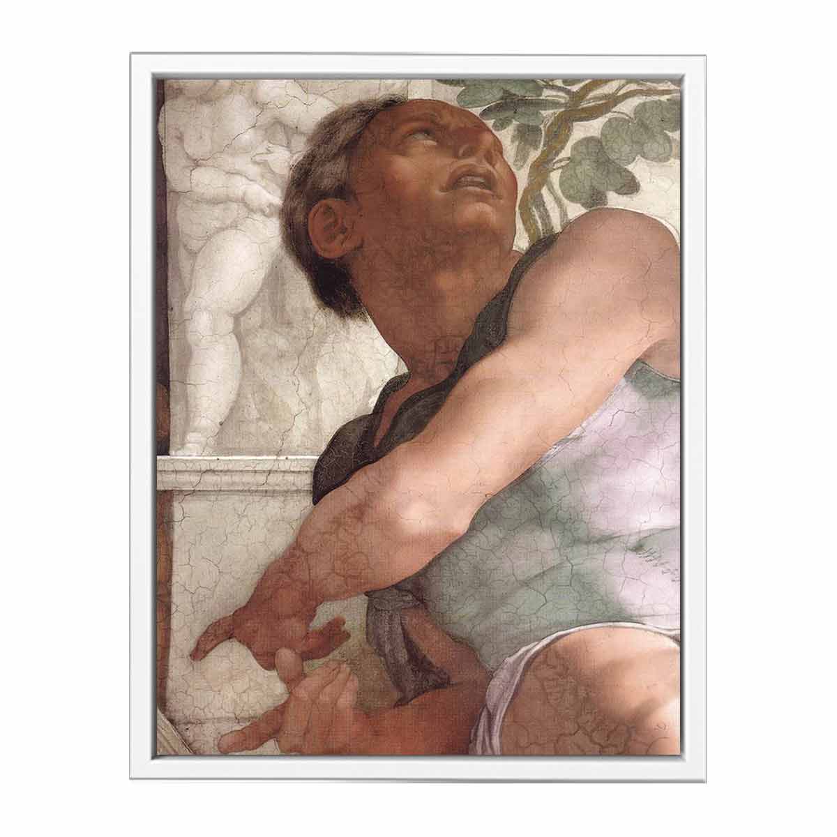 Jonah (detail) By Michelangelo Buonarroti