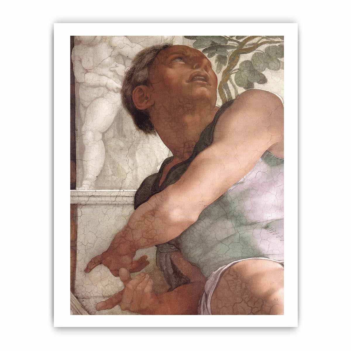 Jonah (detail) By Michelangelo Buonarroti