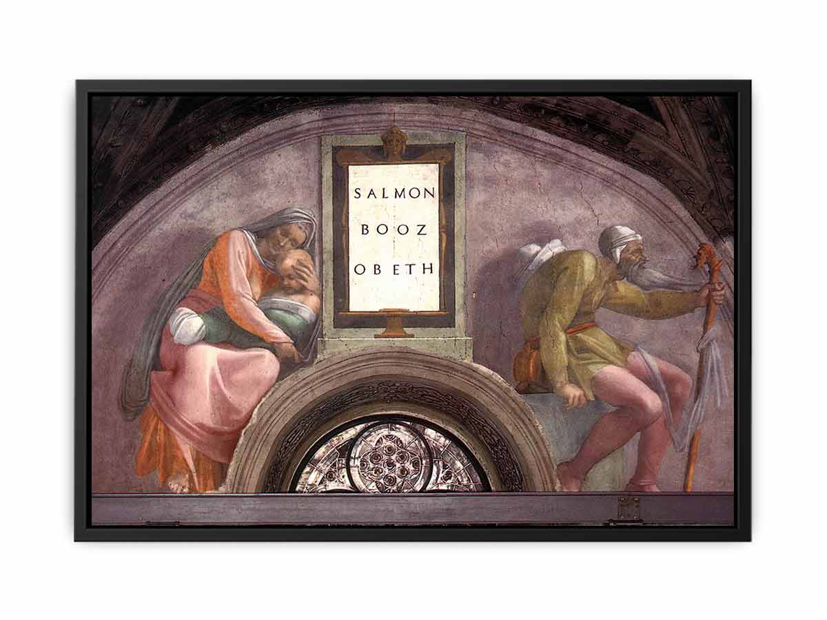 Salmon - Boaz - Obed By Michelangelo Buonarroti