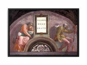 Salmon - Boaz - Obed By Michelangelo Buonarroti