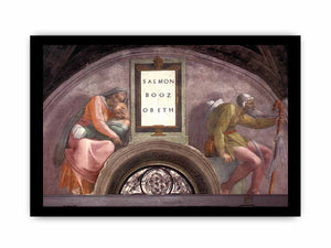 Salmon - Boaz - Obed By Michelangelo Buonarroti
