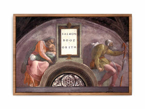 Salmon - Boaz - Obed By Michelangelo Buonarroti