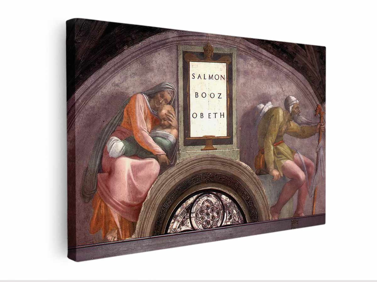 Salmon - Boaz - Obed By Michelangelo Buonarroti