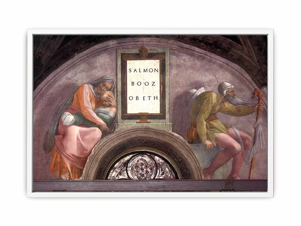 Salmon - Boaz - Obed By Michelangelo Buonarroti