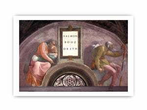 Salmon - Boaz - Obed By Michelangelo Buonarroti