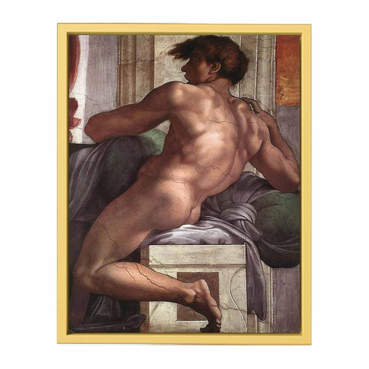 Ignudo By Michelangelo Buonarroti