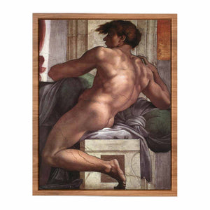 Ignudo By Michelangelo Buonarroti
