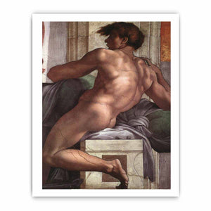 Ignudo By Michelangelo Buonarroti