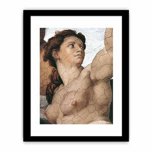 The Fall and Expulsion from Garden of Eden (detail) By Michelangelo Buonarroti