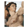 The Fall and Expulsion from Garden of Eden (detail-5) 1509-10