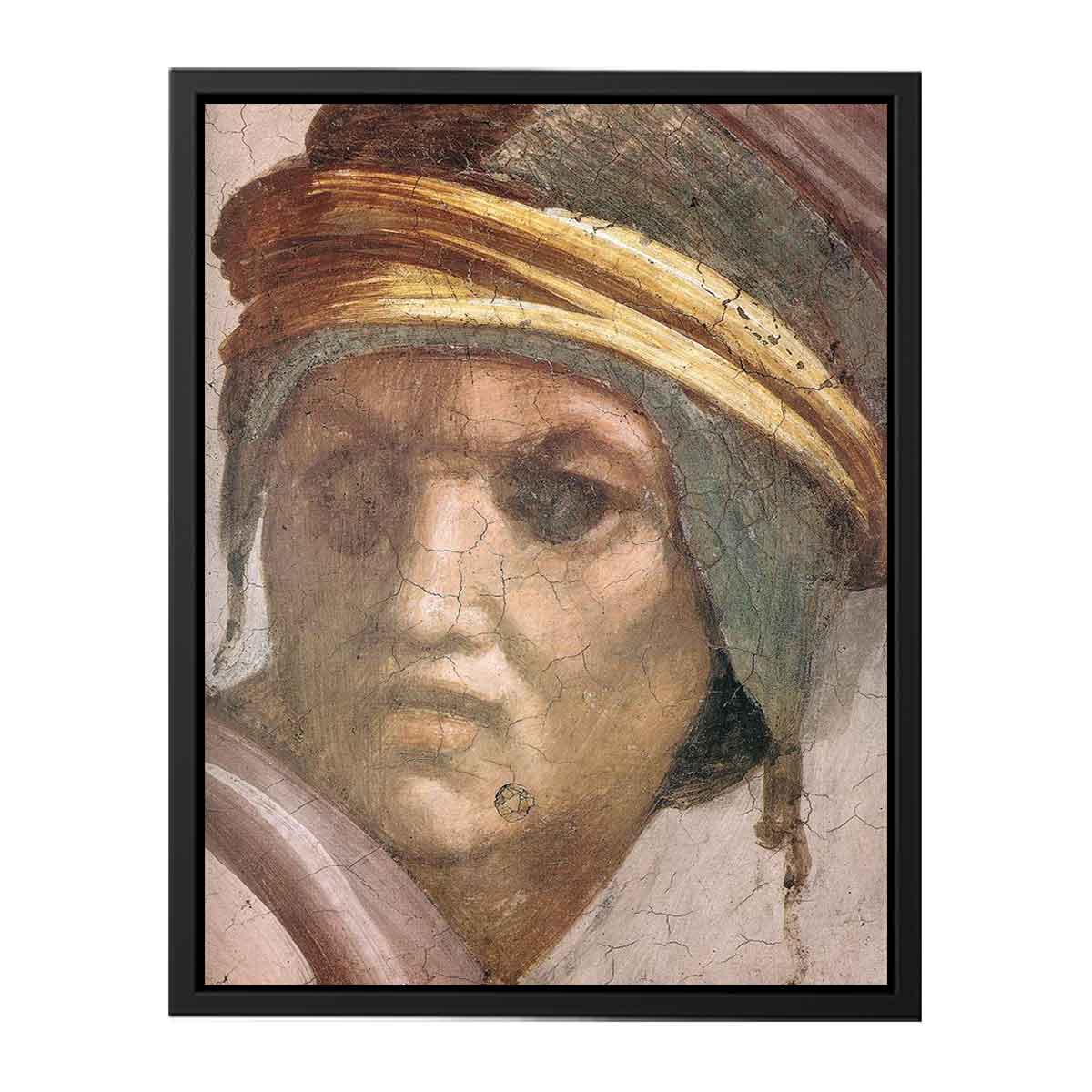 Zerubbabel - Abiud - Eliakim (detail) By Michelangelo Buonarroti