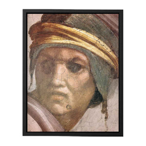 Zerubbabel - Abiud - Eliakim (detail) By Michelangelo Buonarroti
