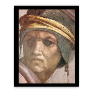 Zerubbabel - Abiud - Eliakim (detail) By Michelangelo Buonarroti
