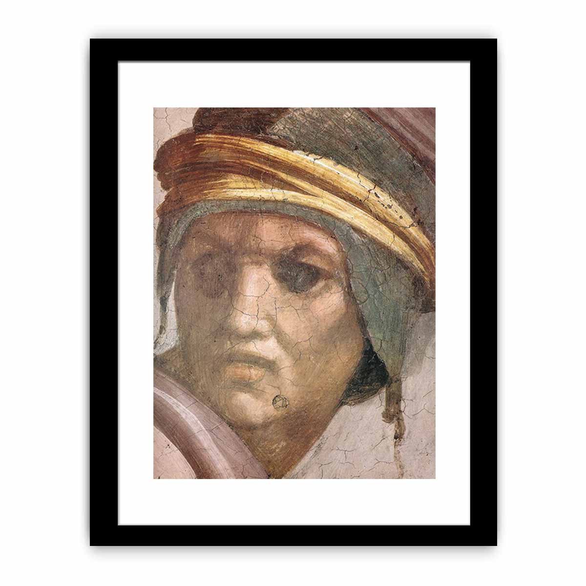 Zerubbabel - Abiud - Eliakim (detail) By Michelangelo Buonarroti