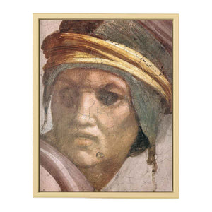 Zerubbabel - Abiud - Eliakim (detail) By Michelangelo Buonarroti