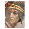 Zerubbabel - Abiud - Eliakim (detail) By Michelangelo Buonarroti