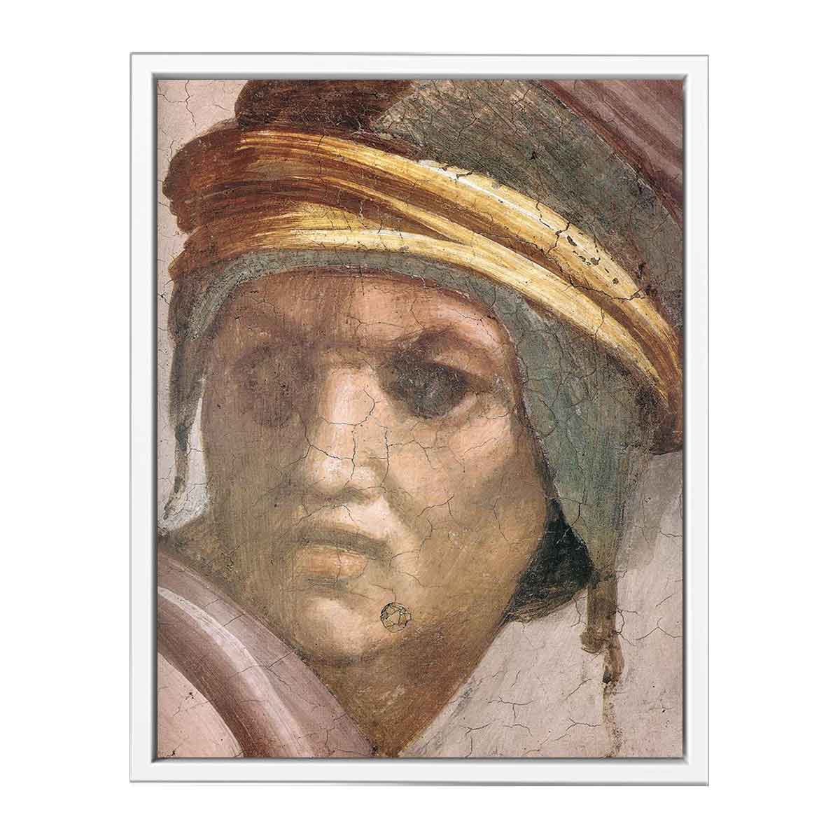 Zerubbabel - Abiud - Eliakim (detail) By Michelangelo Buonarroti