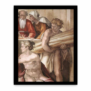 Sacrifice of Noah (detail) By Michelangelo Buonarroti