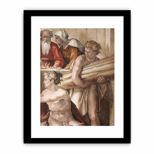 Sacrifice of Noah (detail) By Michelangelo Buonarroti