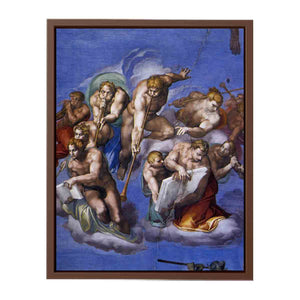The Last Judgment (detail) By Michelangelo Buonarroti