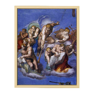 The Last Judgment (detail) By Michelangelo Buonarroti