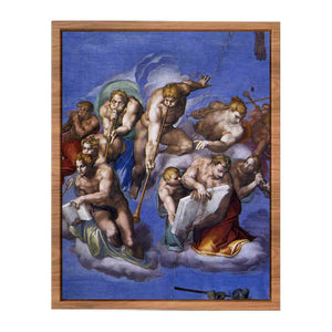 The Last Judgment (detail) By Michelangelo Buonarroti