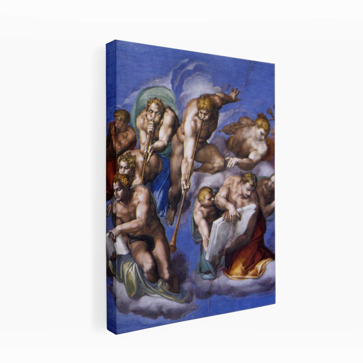 The Last Judgment (detail) By Michelangelo Buonarroti
