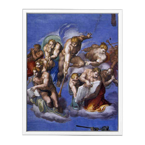 The Last Judgment (detail) By Michelangelo Buonarroti