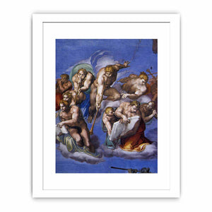 The Last Judgment (detail) By Michelangelo Buonarroti