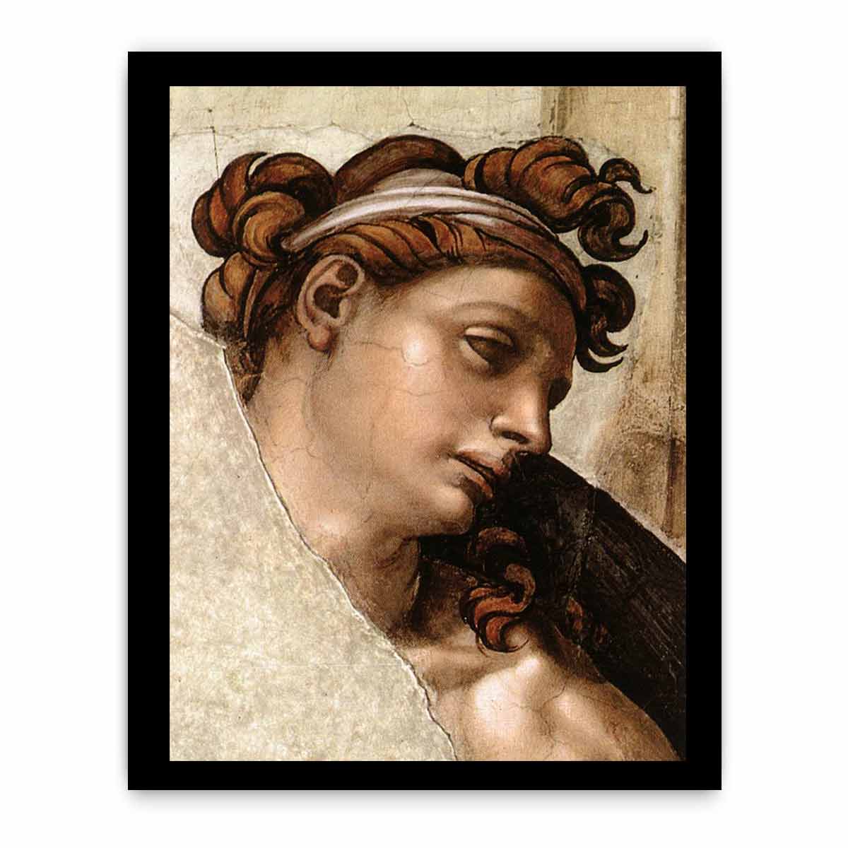 Ignudo (detail) By Michelangelo Buonarroti