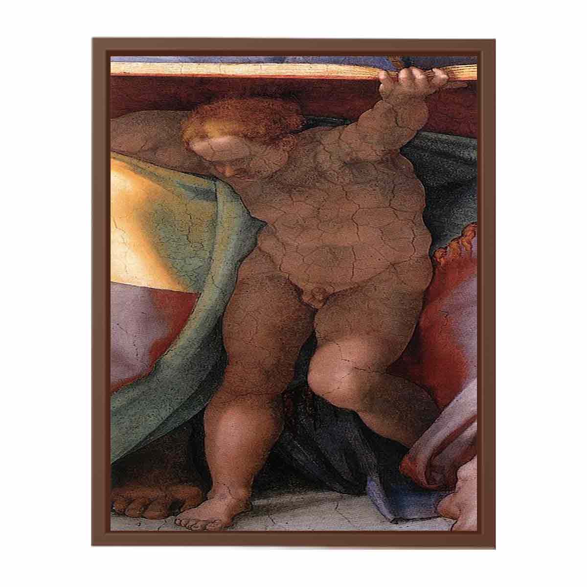 Daniel (detail) By Michelangelo Buonarroti