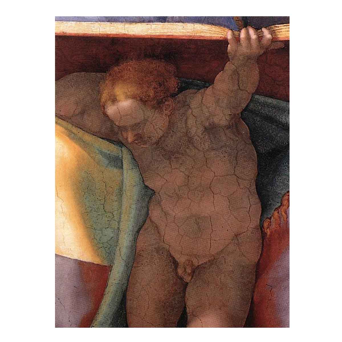 Daniel (detail) By Michelangelo Buonarroti