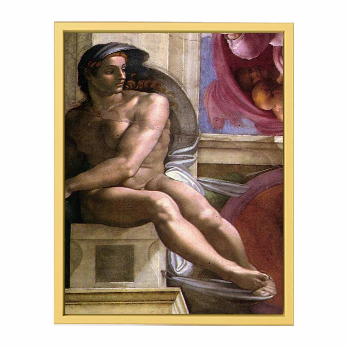 Ignudo By Michelangelo Buonarroti