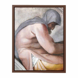 Hezekiah - Manasseh - Amon (detail) By Michelangelo Buonarroti