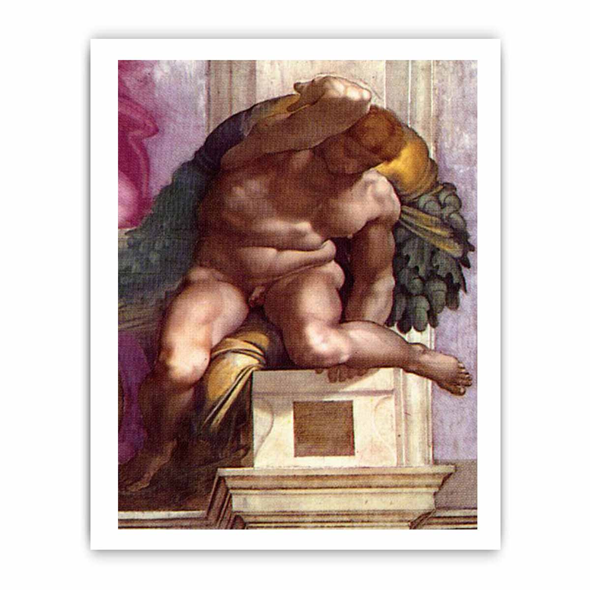 Ignudo By Michelangelo Buonarroti