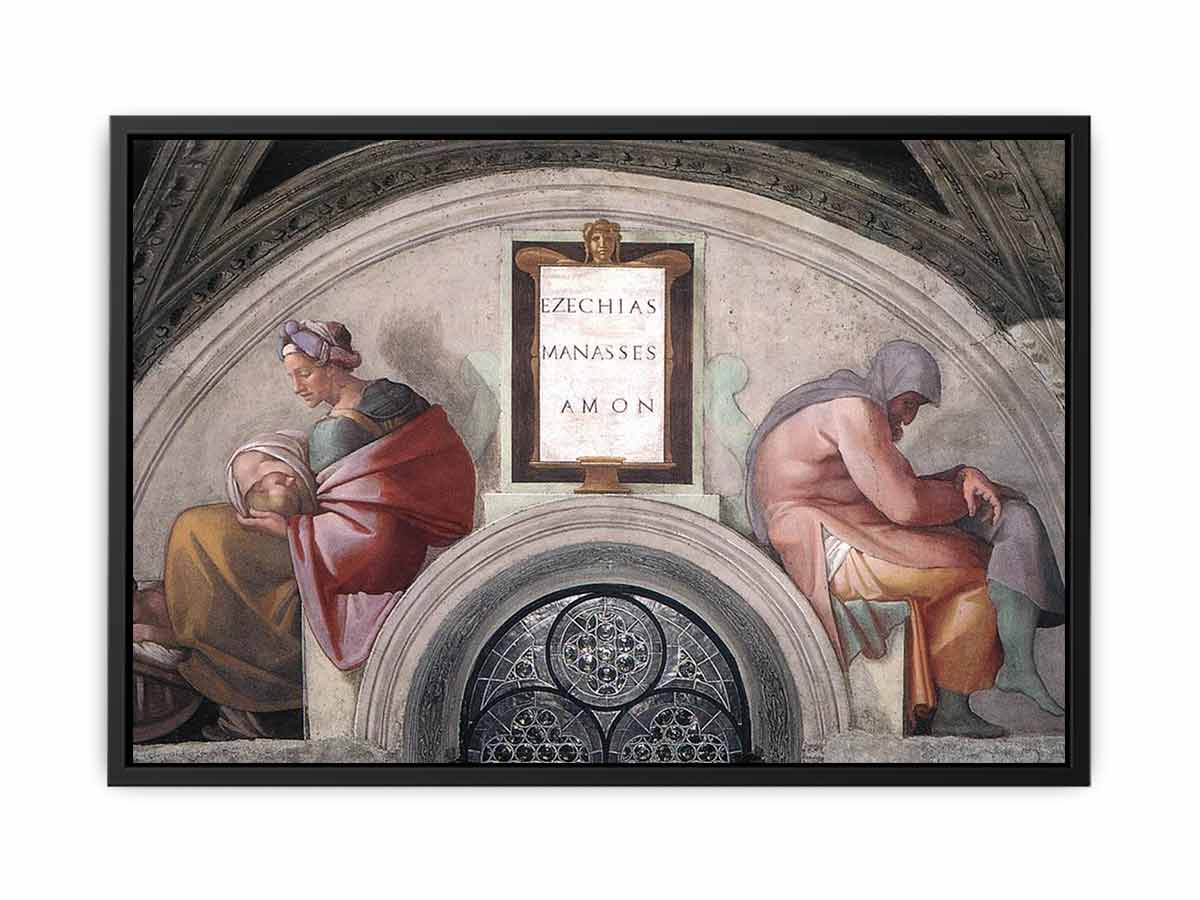 EZECHIAS MANASSES AMON By Michelangelo Buonarroti