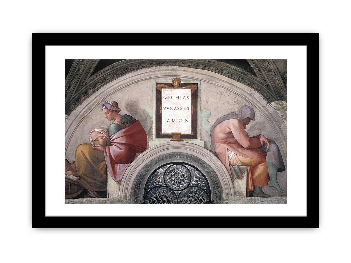 EZECHIAS MANASSES AMON By Michelangelo Buonarroti