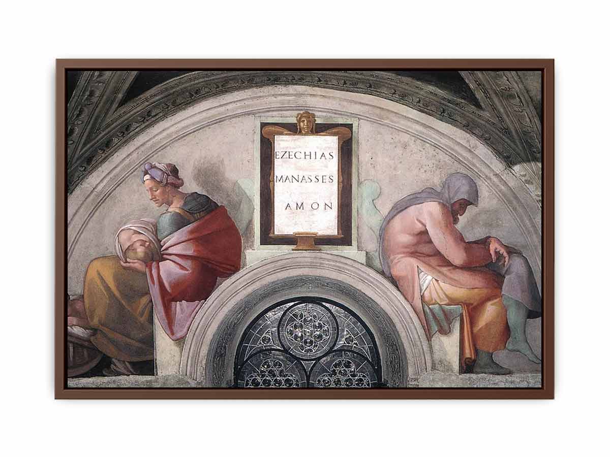 EZECHIAS MANASSES AMON By Michelangelo Buonarroti