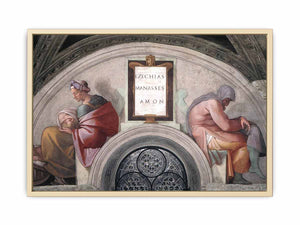 EZECHIAS MANASSES AMON By Michelangelo Buonarroti