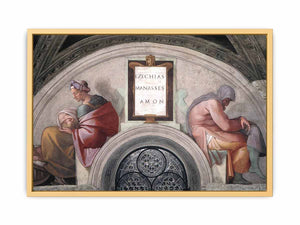 EZECHIAS MANASSES AMON By Michelangelo Buonarroti