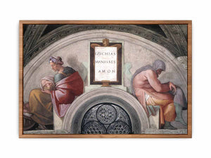 EZECHIAS MANASSES AMON By Michelangelo Buonarroti