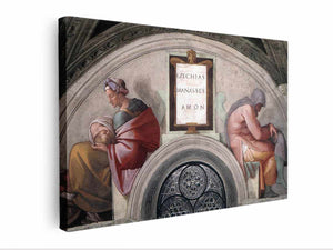 EZECHIAS MANASSES AMON By Michelangelo Buonarroti