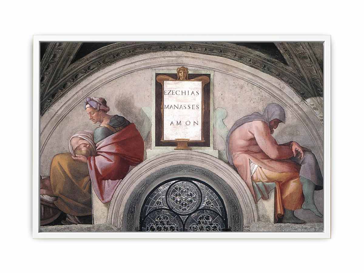 EZECHIAS MANASSES AMON By Michelangelo Buonarroti